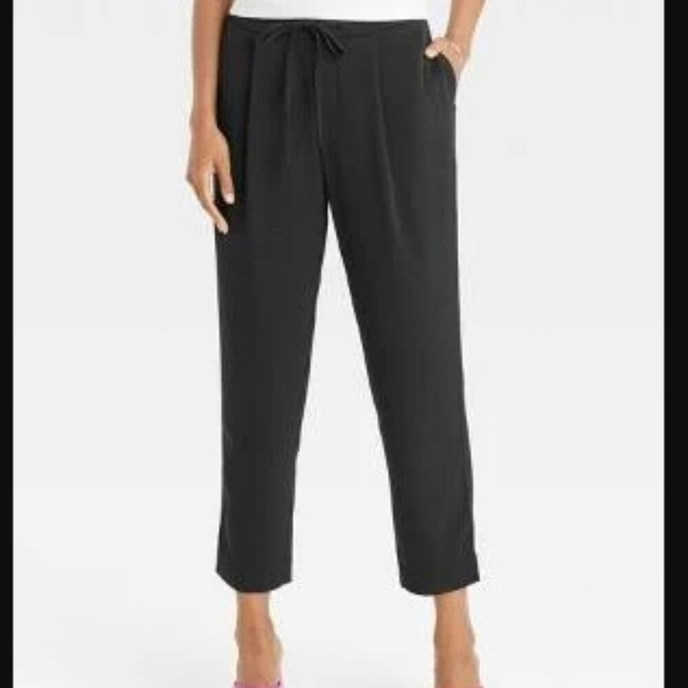 A New Day High-Rise Regular Fit Tapered Ankle Pants - MEDIUM - NWT